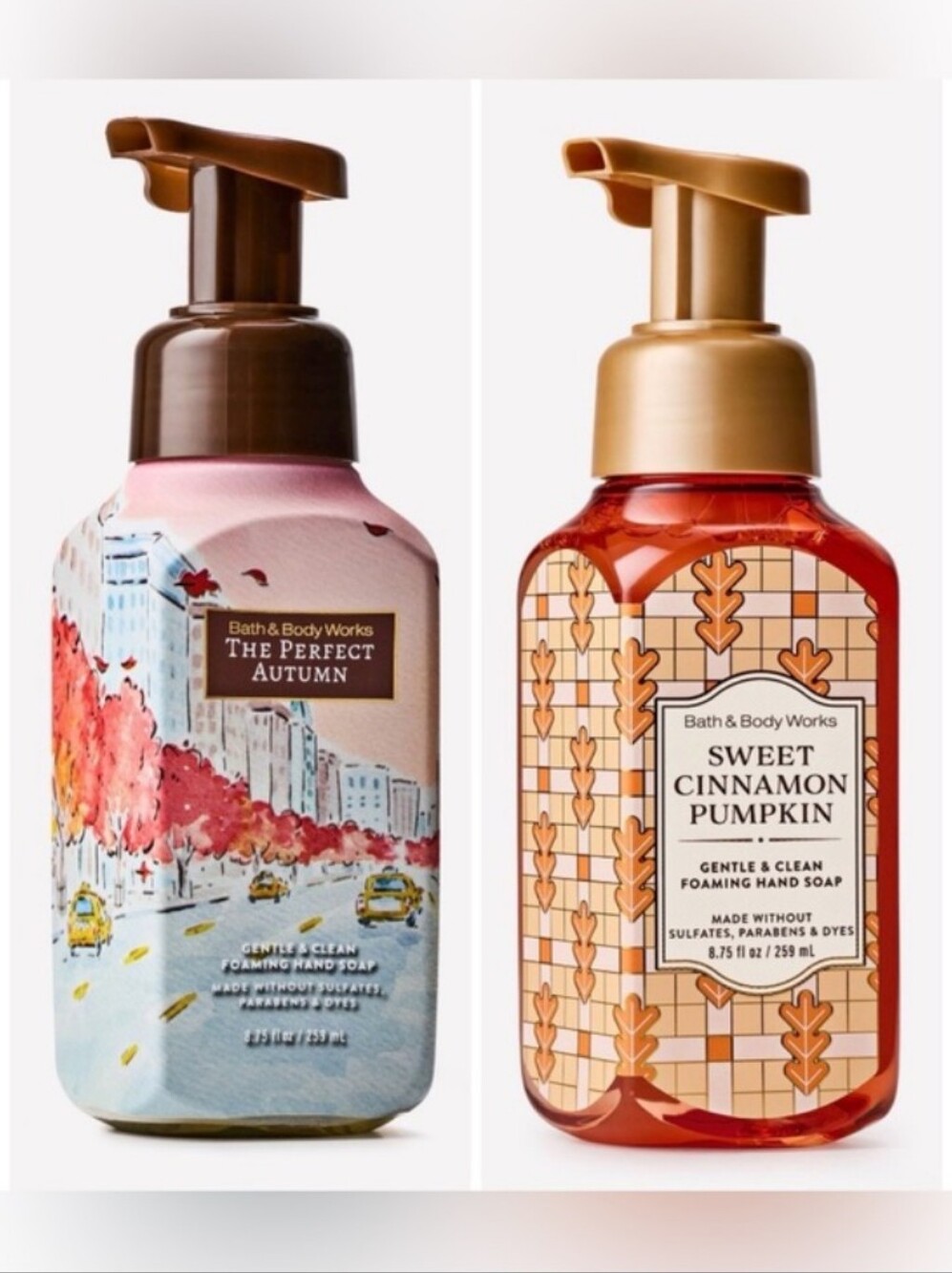 Bath & Body Works-2pc Foaming Hand Soap Duo 🍁🎃